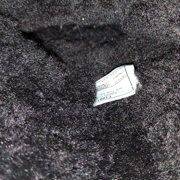 UGG BOOTS Girls Baily Boot Bows, Silver Sparkles, Black Sherpa size 5 - Picture 14 of 14